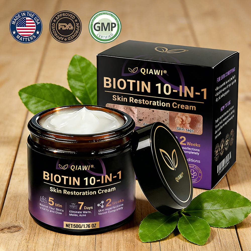 🔥LAST DAY 50% OFF - QIAWI® Biotin 10-in-1 Skin Restoration Cream